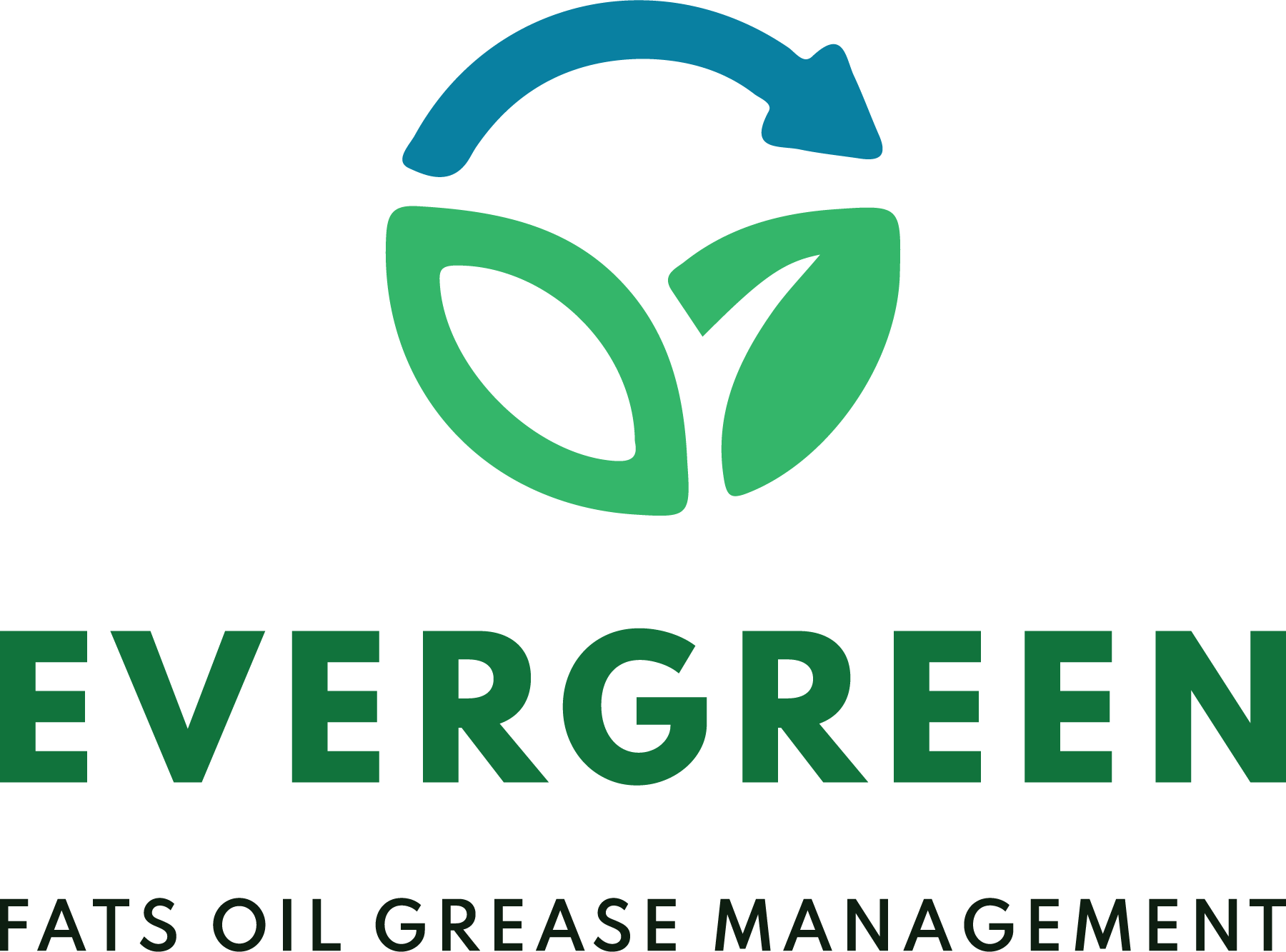 Evergreen Logo - Stacked Logo with Tagline - Color Mark - Dark Text